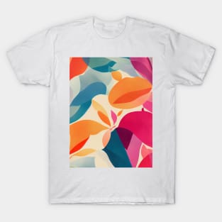 Chromatic Botanic Abstraction #5 T-Shirt